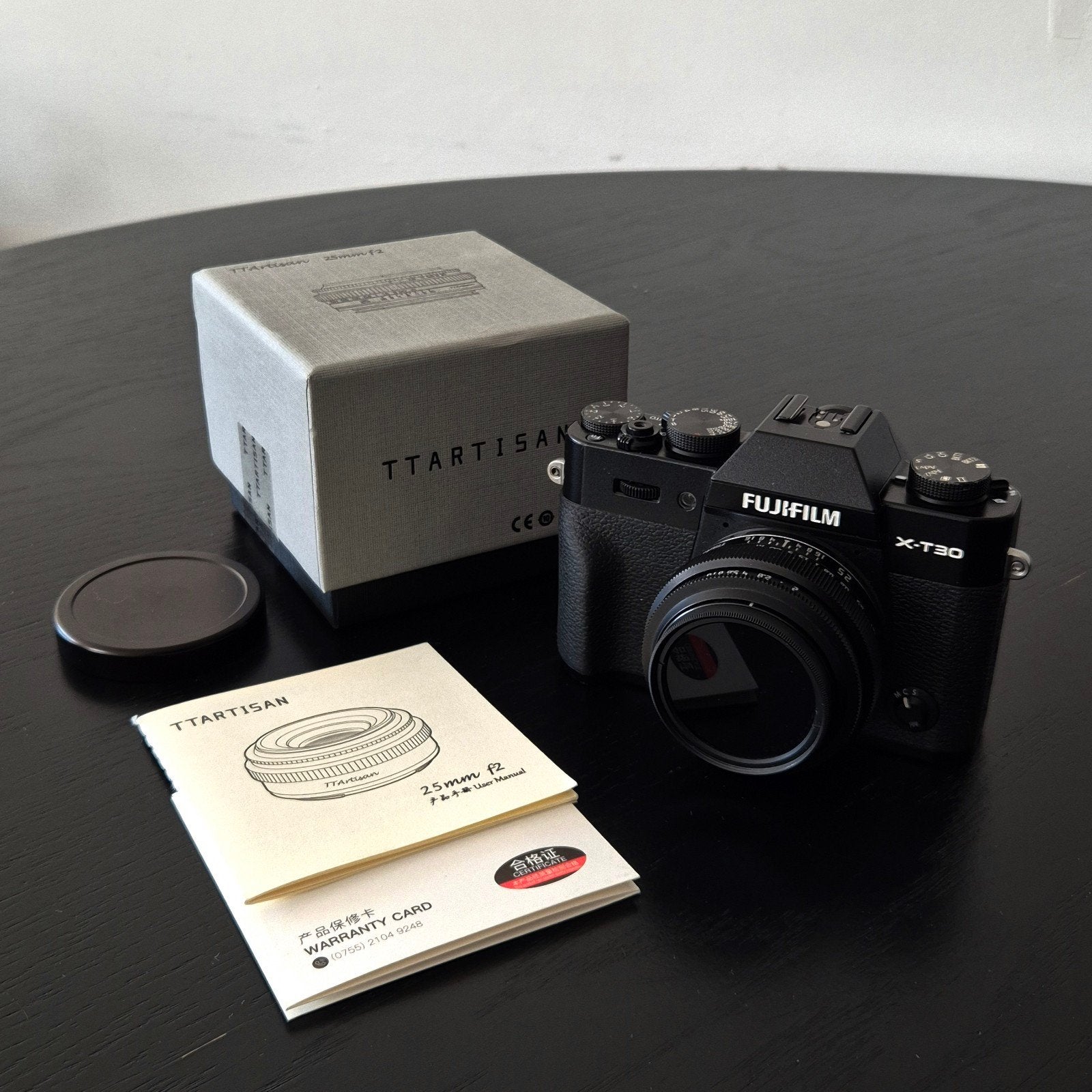 Fujifilm X-T30 × TTArtisan 25mm f2, Ophalen of Verzenden, Zo goed als nieuw, Compact, Fuji