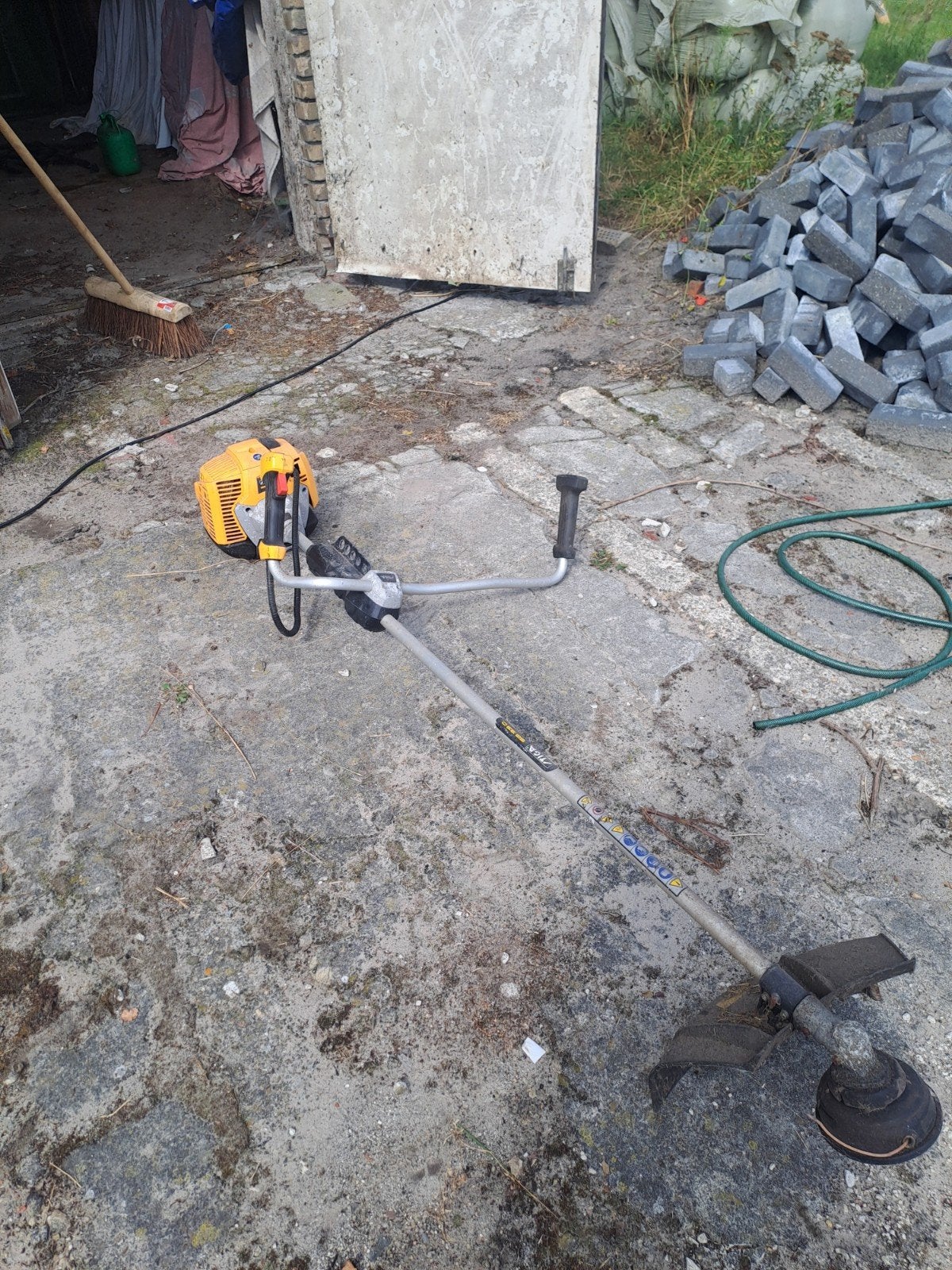 stiga bosmaaier, Tuin en Terras, Ophalen, Gebruikt, Benzine