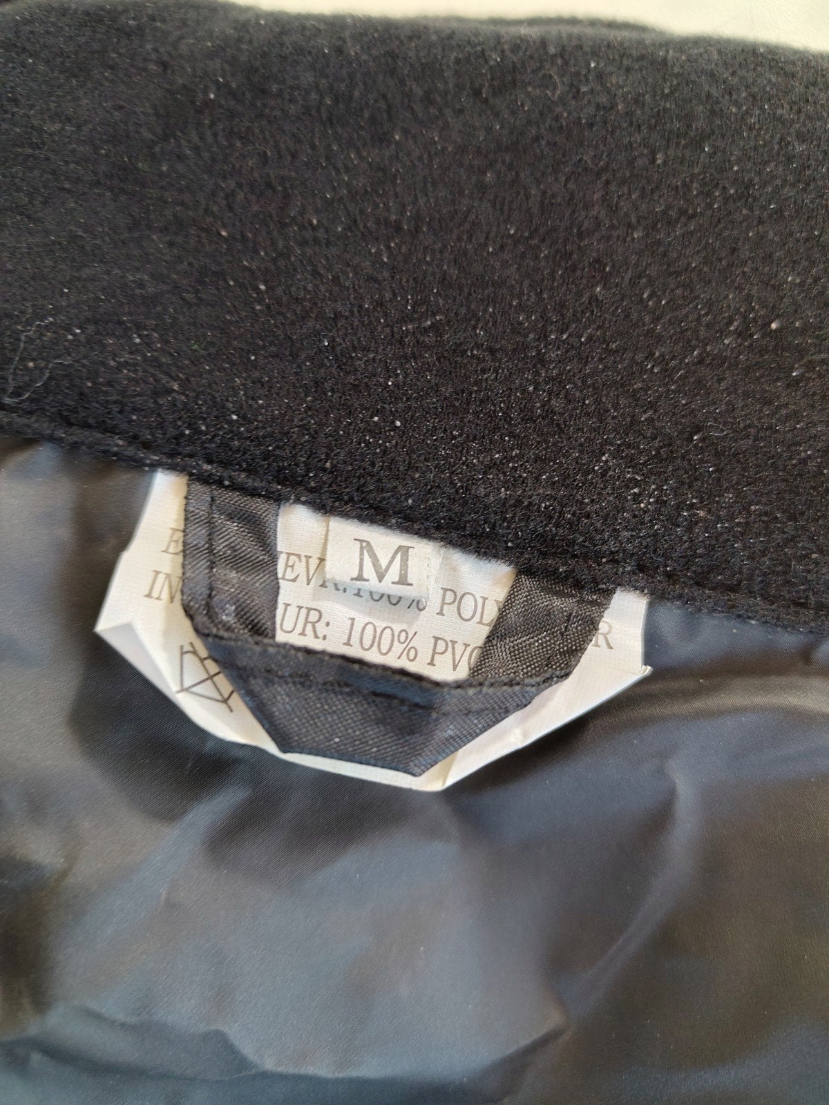Zwart regenpak met overschoenen - Maat M, Ophalen of Verzenden, Nieuw