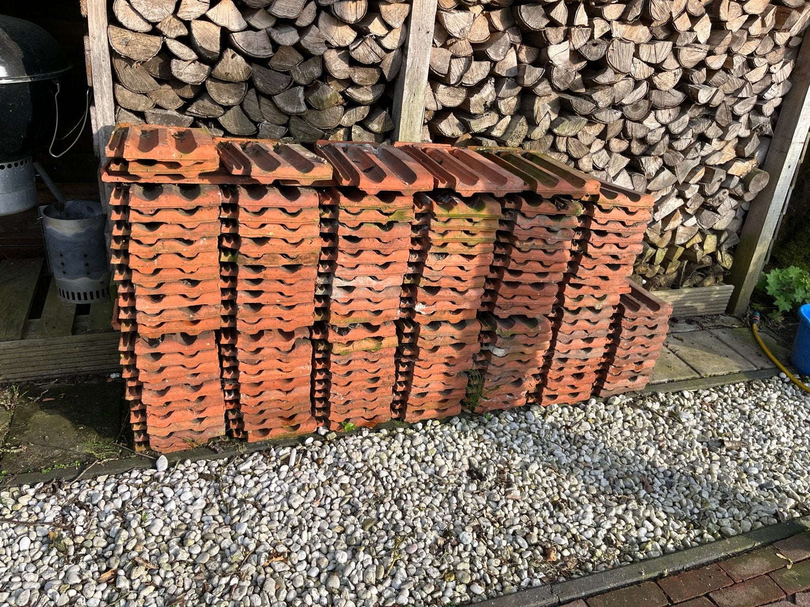 Jac. Laumans gebakken dakpannen, Ophalen, Gebruikt, Steen of Klei, 15 m² of meer