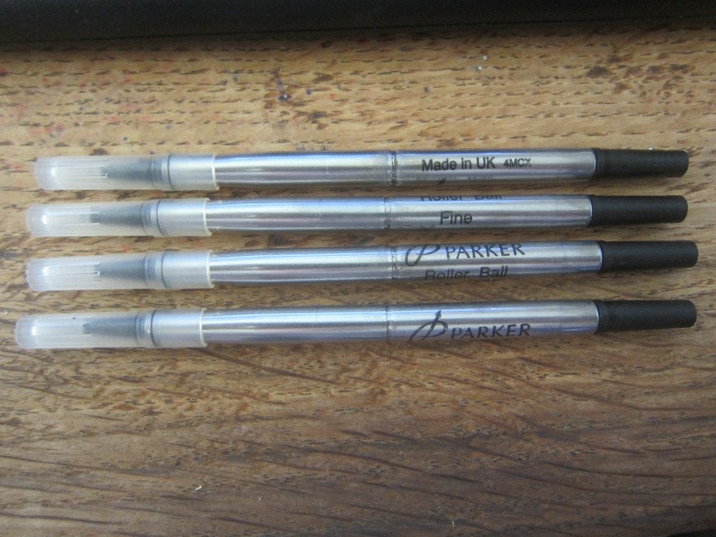 Parker Vulling for Rollerball Black (Fine) 1950321) Refill, Ophalen of Verzenden, Nieuw
