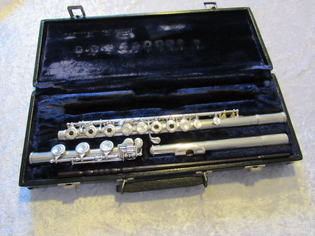 Artley 9-0 zilveren dwarsfluit, Muziek en Instrumenten, Blaasinstrumenten | Dwarsfluiten en Piccolo's, Gebruikt, -, Dwarsfluit