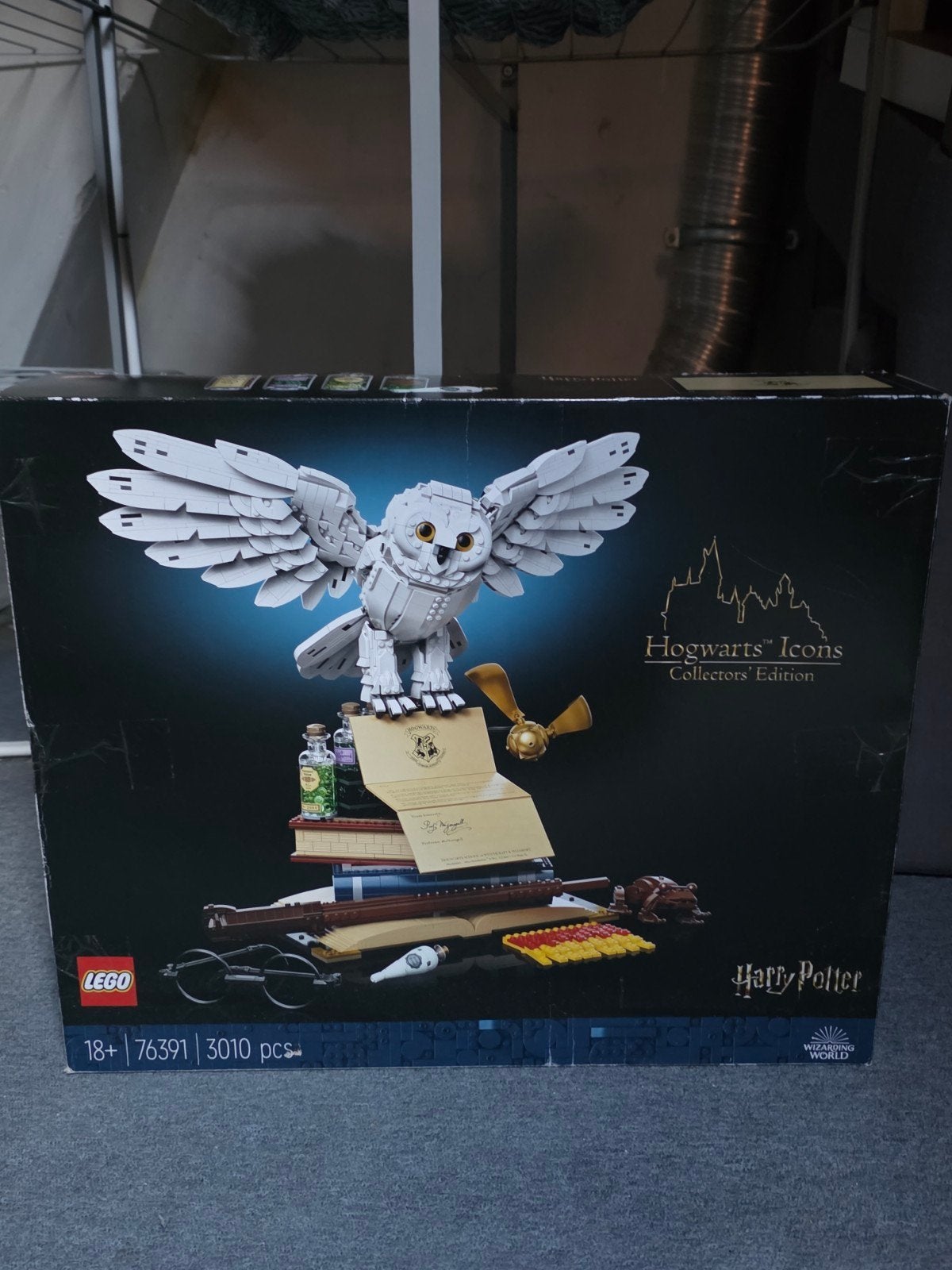 LEGO Harry Potter Hogwarts Icons Collectors' Edition 76391, Ophalen of Verzenden, Zo goed als nieuw, Overige merken