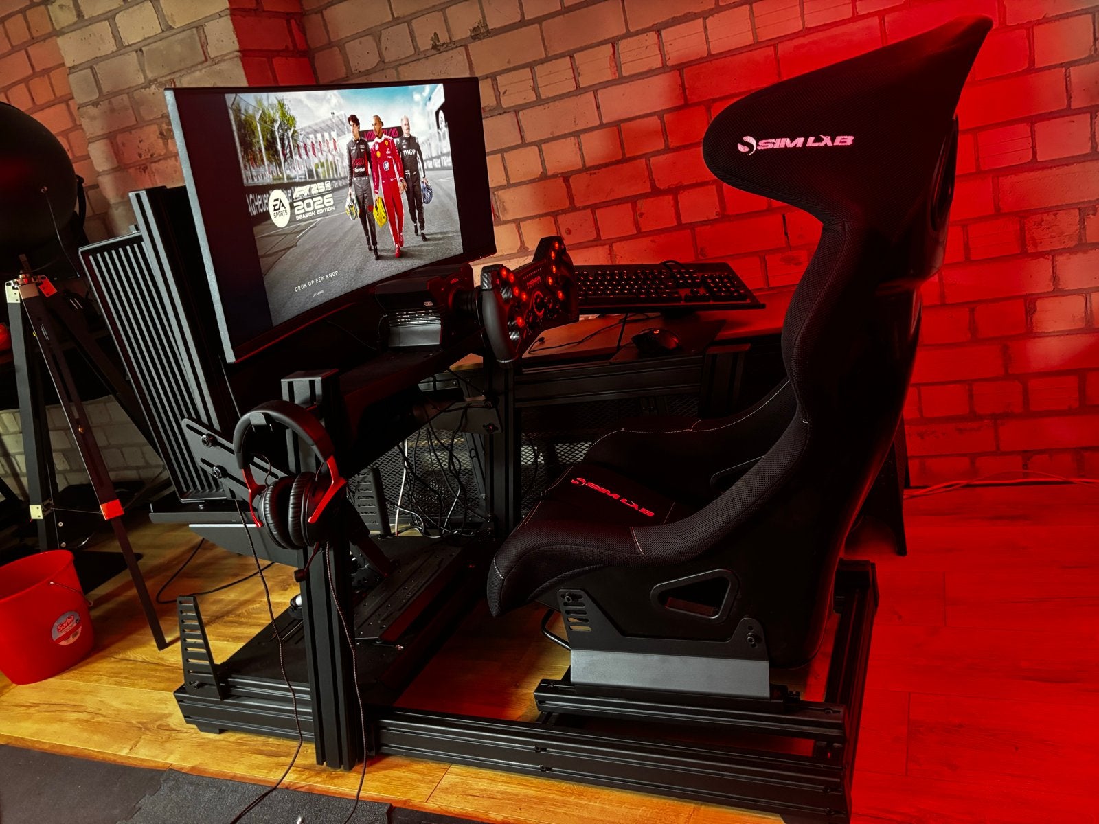 Complete Sim Racing Setup – MOZA R9 V3 & Sim-Lab GT1 Pro, Ophalen, Overige merken, Zo goed als nieuw