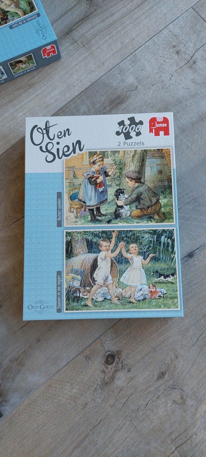 Jumbo Oud Goud 2 Puzzels 1000 stukjes, Ophalen