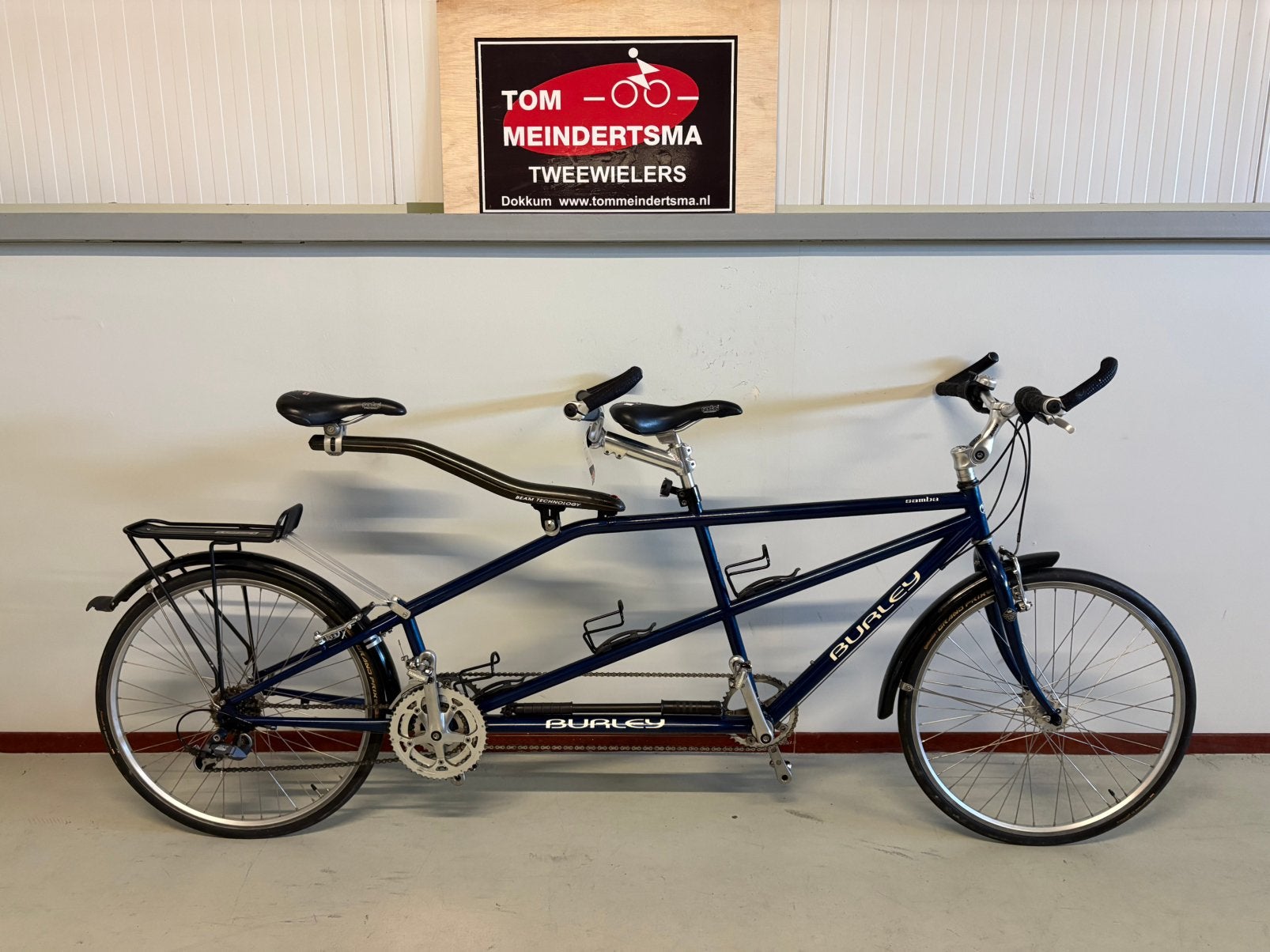 Burley Samba Tandem licht gewicht, Ophalen, Minder dan 10 versnellingen, Gebruikt, Vering