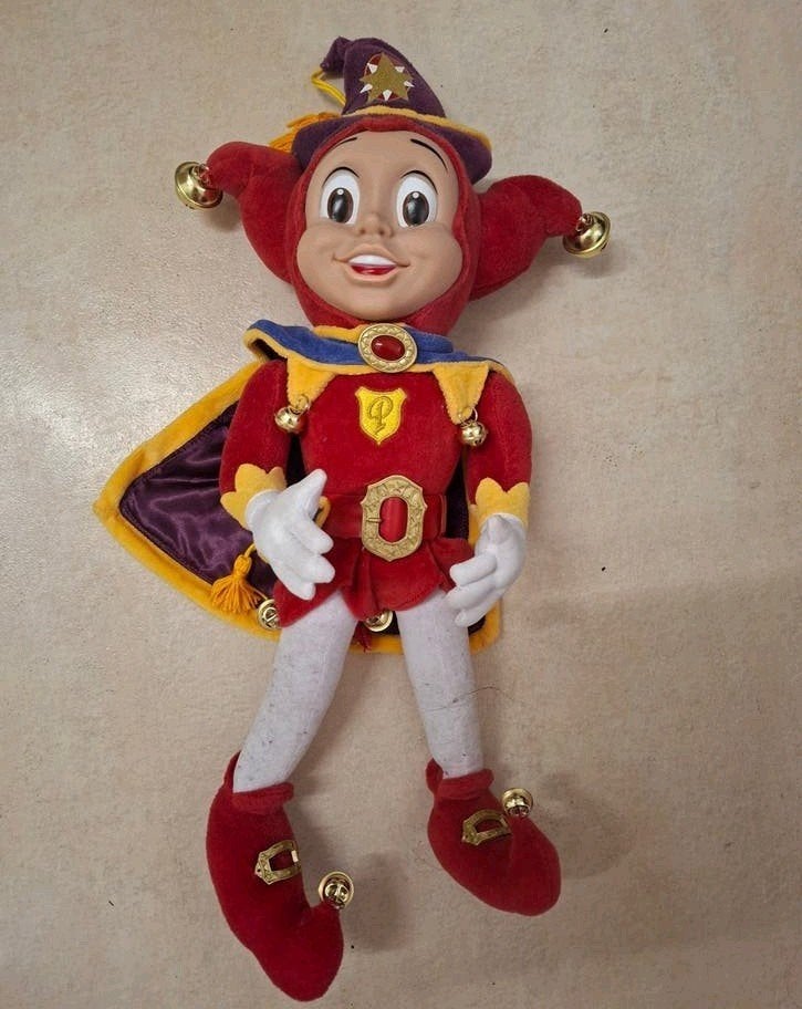 Z.G.A.N. Pardoes knuffel efteling met belletjes tovernar, Ophalen of Verzenden, Zo goed als nieuw, Gebruiksvoorwerp