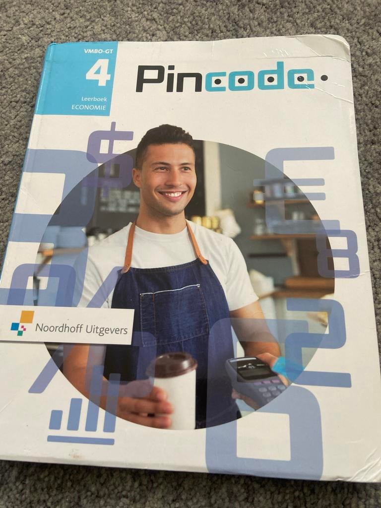 Pincode economie VMBO-GT 4 leerboek, Ophalen of Verzenden, Gelezen, Economie en Marketing