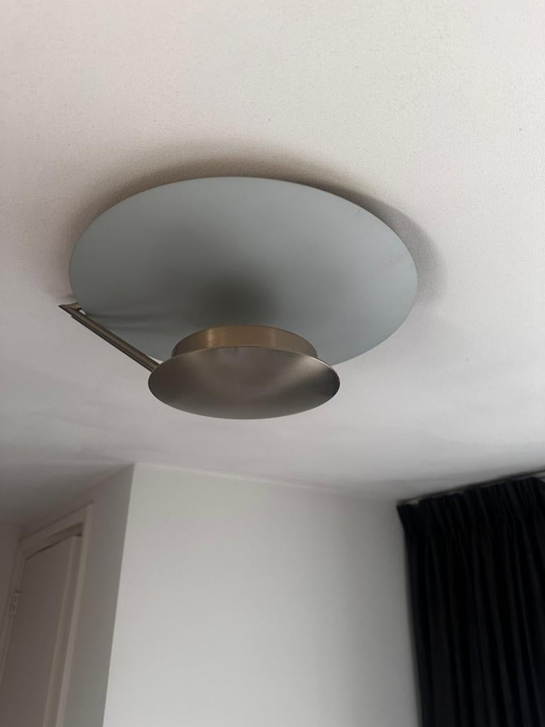 Tre ci luce plafond/wand lamp, Huis en Inrichting, Lampen | Plafondlampen, Gebruikt, Metaal, Ophalen of Verzenden