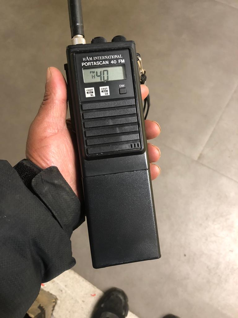 HAM international portascan 40 channel fm, Ophalen of Verzenden, Zo goed als nieuw