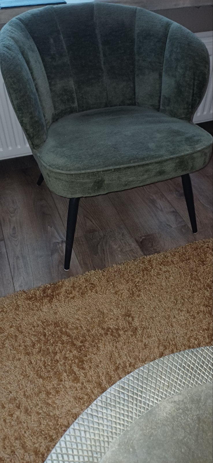 te koop nette groene fautuil, Ophalen, Overige kleuren, Zo goed als nieuw, Eén