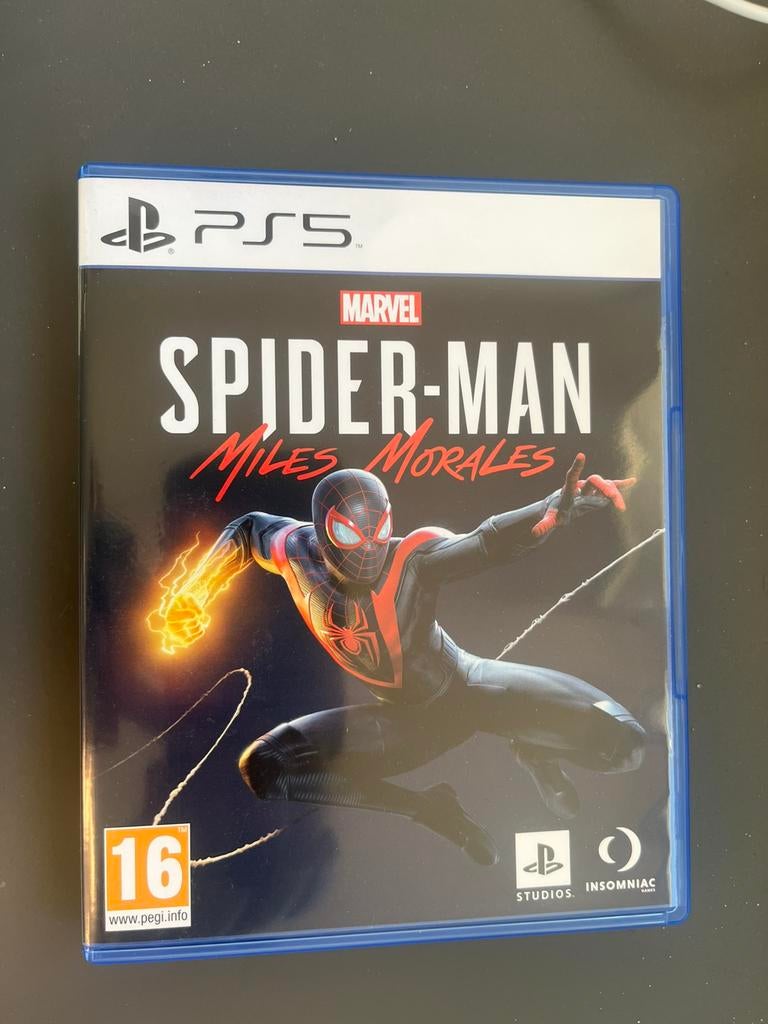 Spider-man miles morales ps5 spel, Spelcomputers en Games, Games | Sony PlayStation 5, 1 speler, Ophalen, Zo goed als nieuw, Vechten
