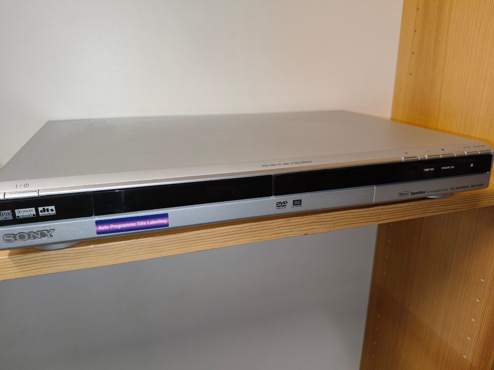 Sony RDR-GX220 DVD Recorder, Ophalen of Verzenden, Gebruikt, Dvd-recorder, Sony