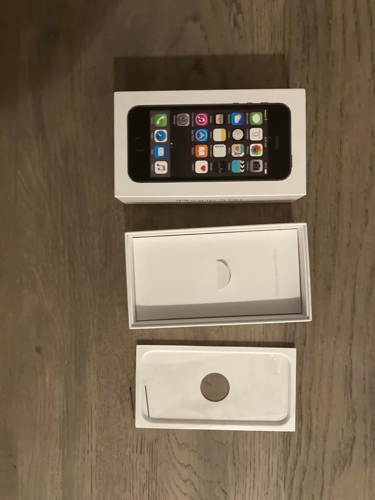 Apple iPhone 5S 16GB - alleen doosje!, Telecommunicatie, Mobiele telefoons | Apple iPhone, 16 GB, Zwart, Ophalen of Verzenden