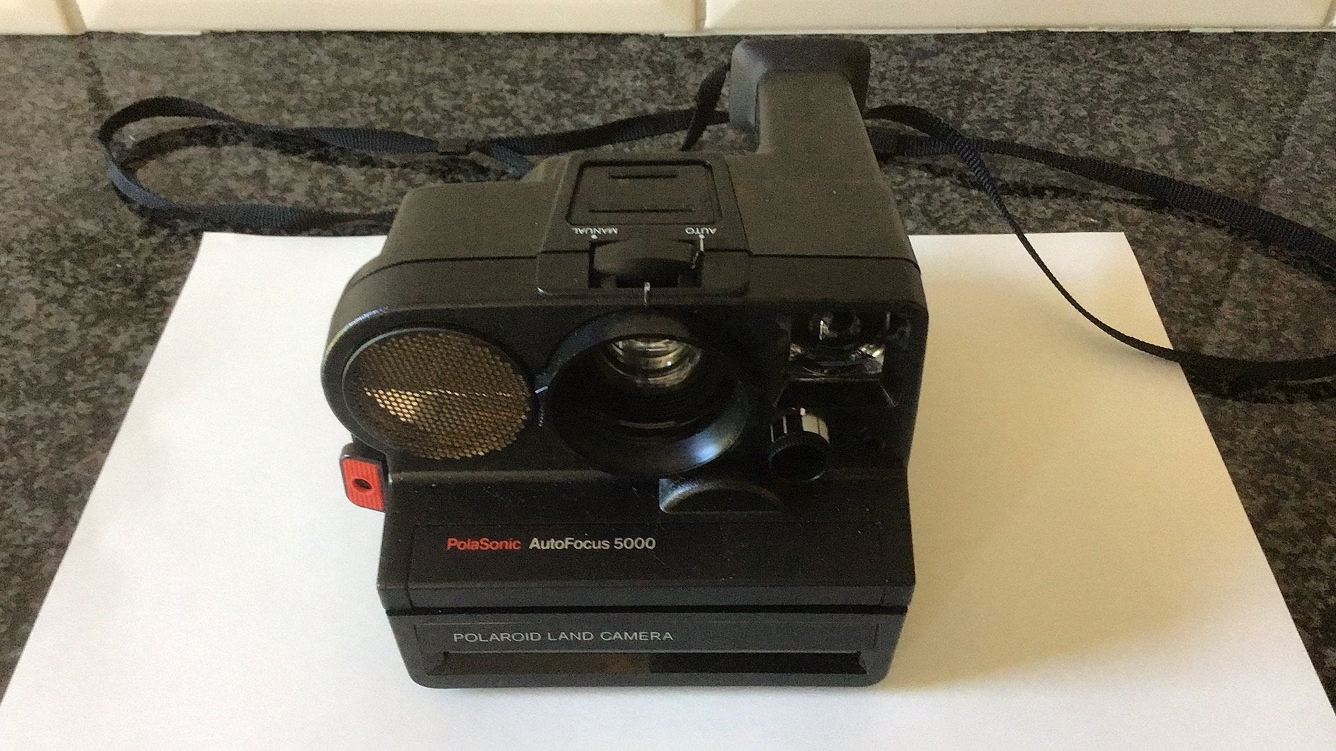 POLAROID Autofocus 5000 met flitser Polatronic 5, Audio, Tv en Foto, Fotocamera's Analoog, Ophalen of Verzenden, Zo goed als nieuw