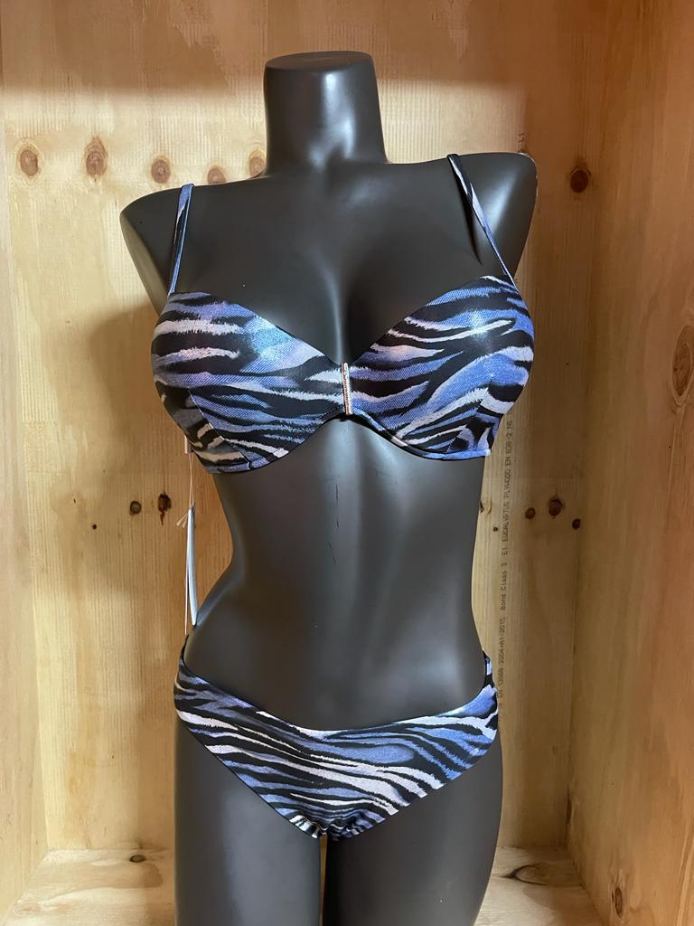 Magistral bikini maat 40c metallic look, Verzenden, Nieuw, Blauw, Bikini