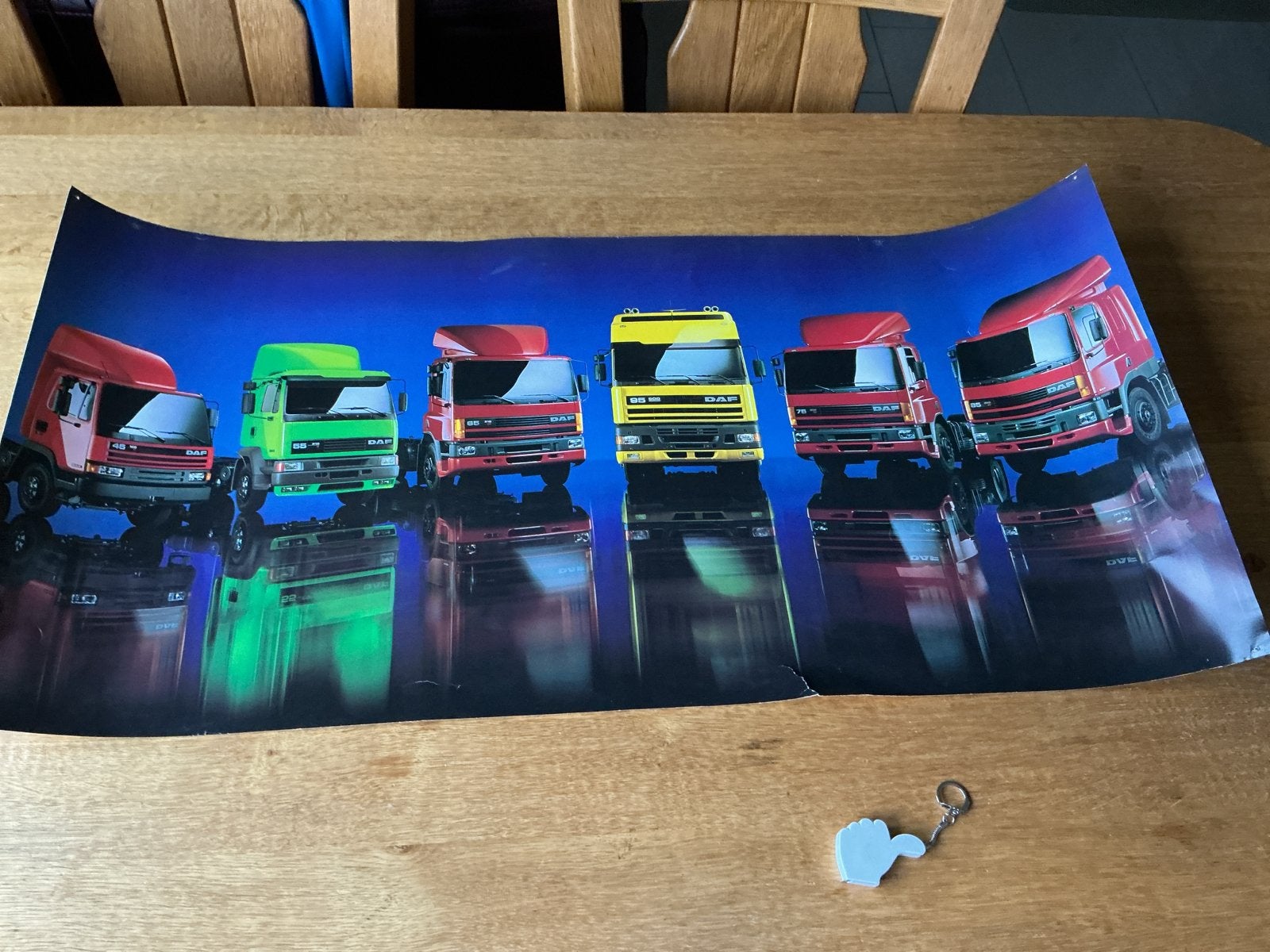 DAF Vrachtwagens Poster - Diverse Modellen 91 x 44 cm, Ophalen of Verzenden