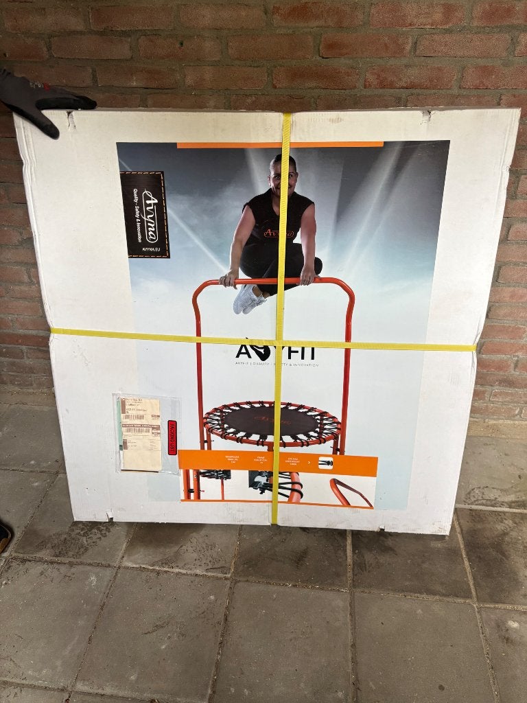 avyna trampoline met fitness beugel, Ophalen, Nieuw, Buik, Overige typen
