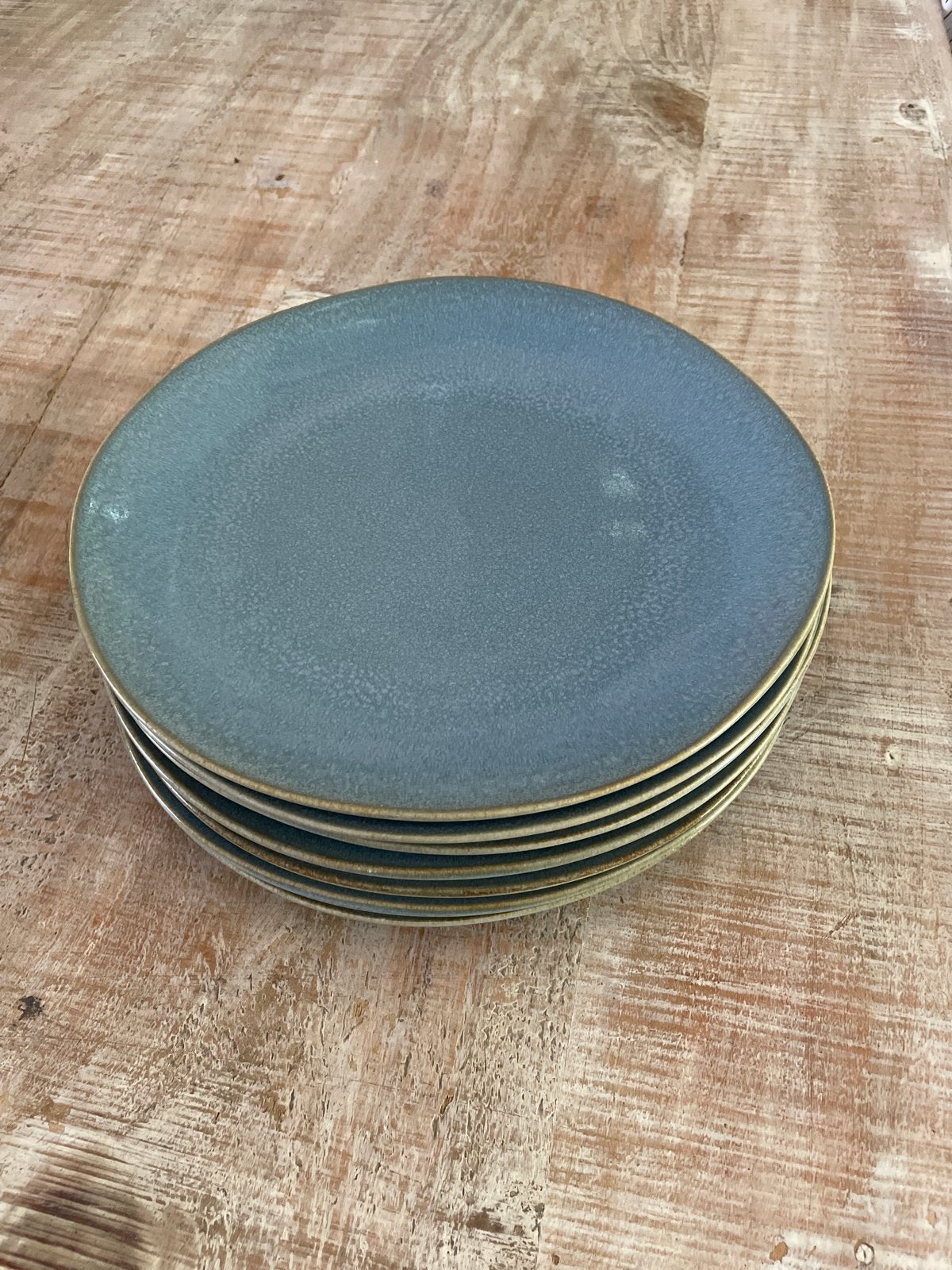 6 Hema keramische borden large 26 cm, Ophalen, Hema, Gebruikt, Keramiek