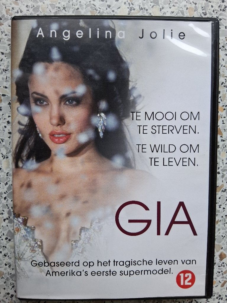 De Dramafilm Gia, Te mooi om te sterven, Te wild om te leven, Waargebeurd drama, Ophalen of Verzenden, Zo goed als nieuw, Vanaf 12 jaar