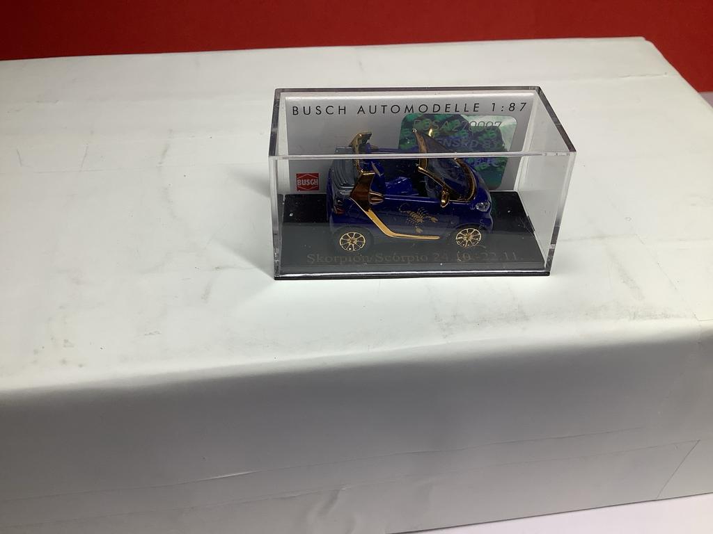 Busch Automodelle 1:87 Skorpion Scorpio 2007, Ophalen of Verzenden, Nieuw, Auto, Overige merken