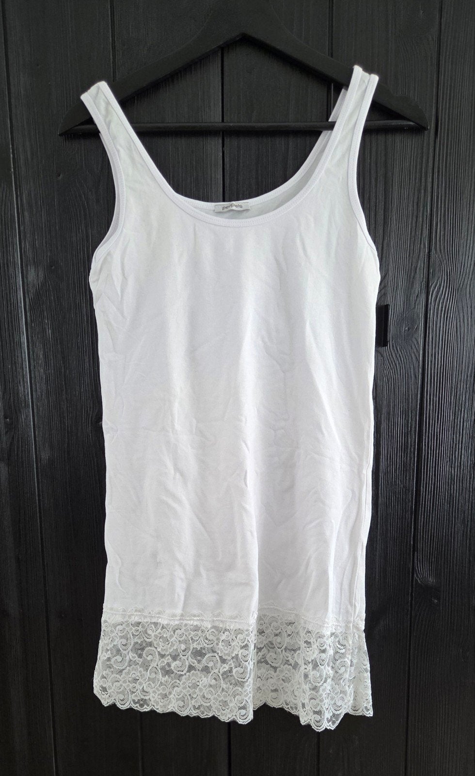 Witte kanten top – maat 44, Kleding | Dames, Tops, Ophalen, Wit, Maat 42/44 (L), Zo goed als nieuw