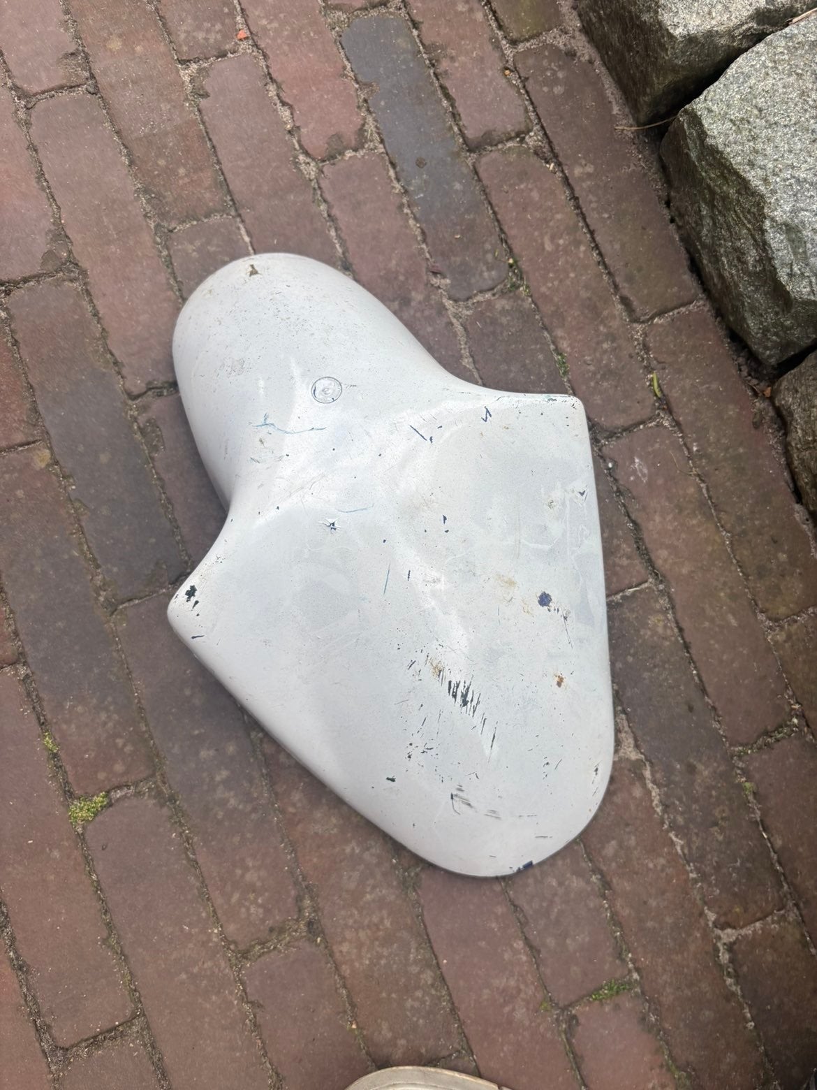 Voorspatbord vivacity wit, Ophalen of Verzenden, Gebruikt, Overige typen, Peugeot