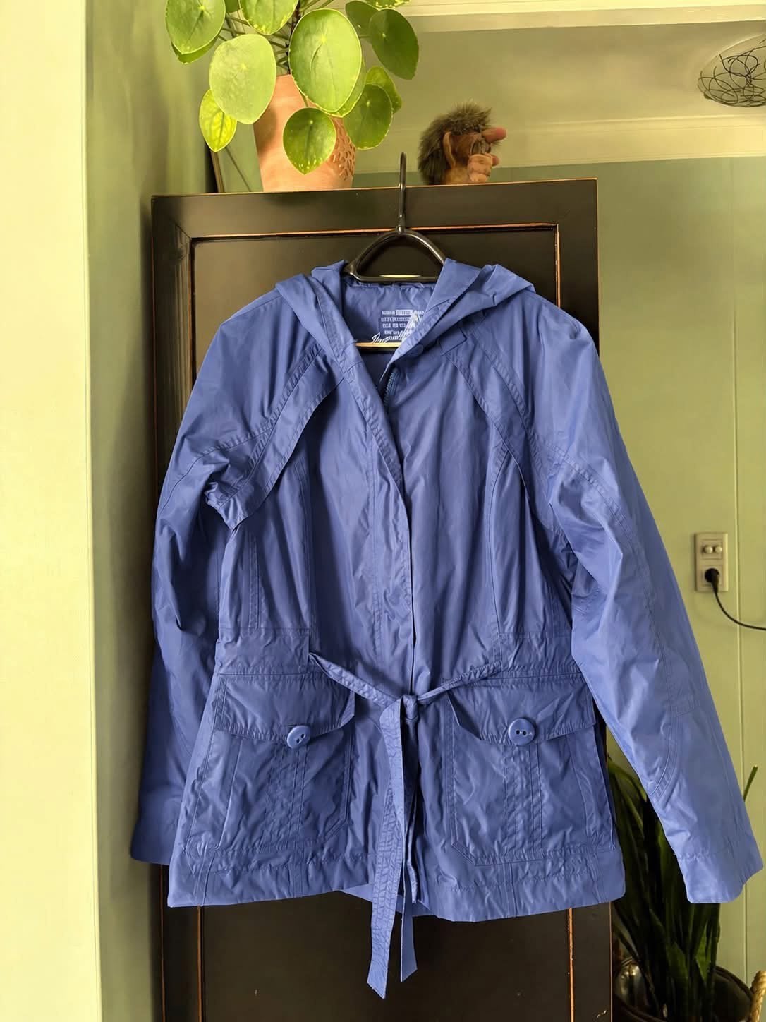 Te koop zgan Human Nature dames outdoor jas maat M blauw, Ophalen of Verzenden, Zo goed als nieuw, Maat 38/40 (M), Blauw