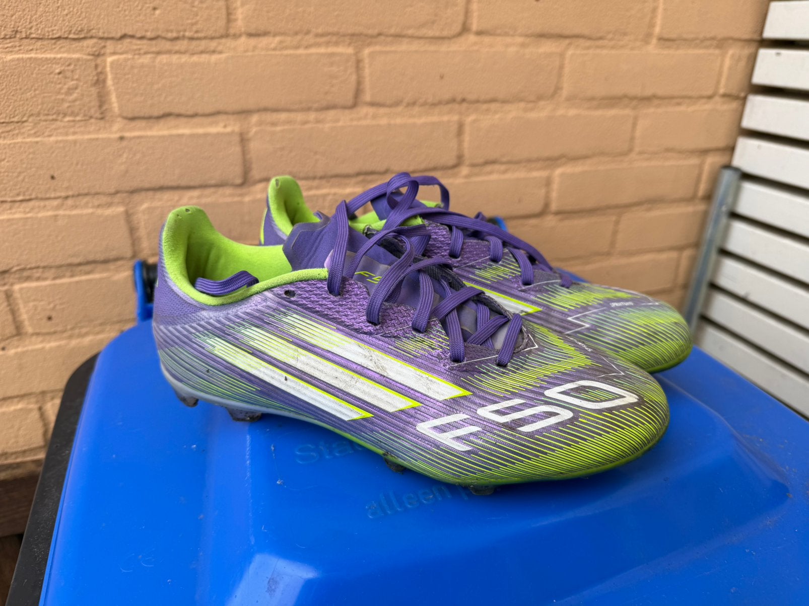 F50 pro fg voetbalschoenen Lamine Yamal Adidas Maat 40, Gebruikt, Schoenen, Ophalen of Verzenden, Maat S