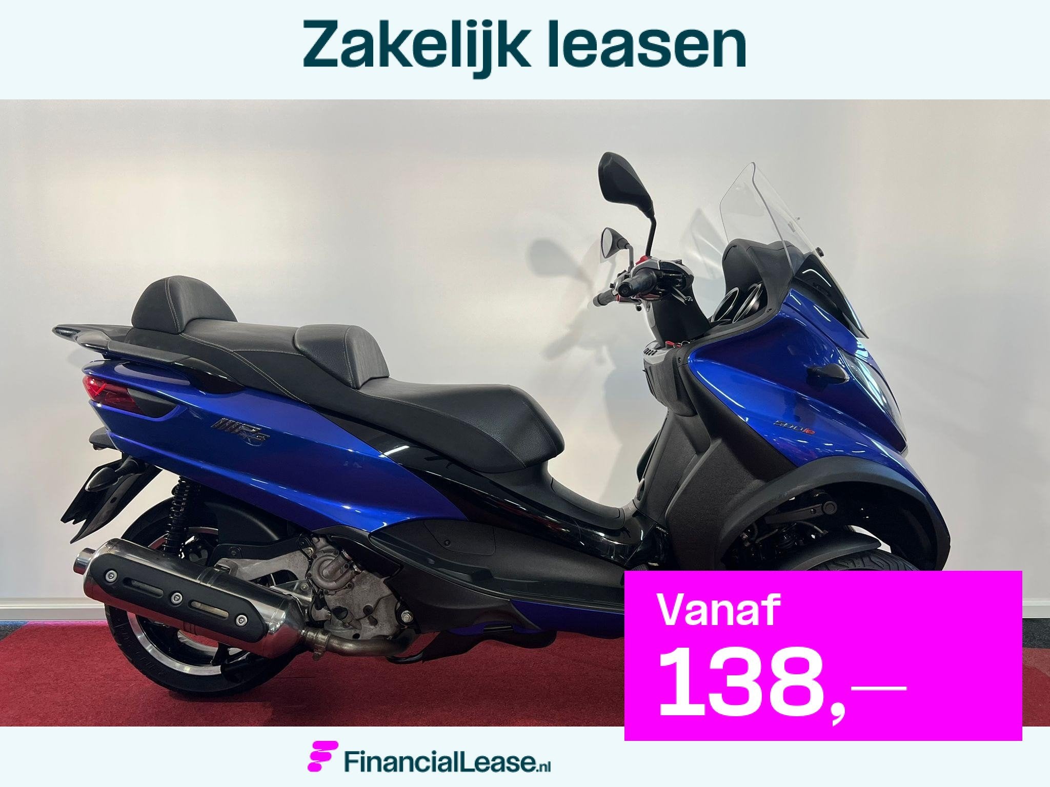 Piaggio MP3 500 LT ABS Limited Edition, Scooter, 493 cc, Bedrijf, Traction Control