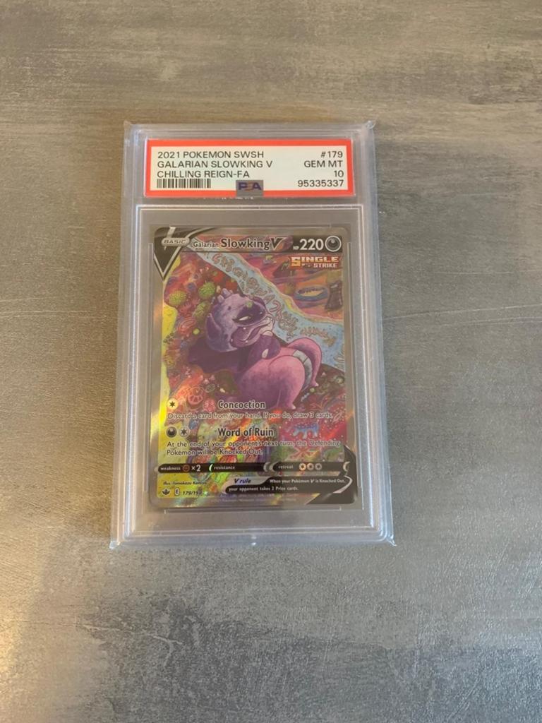 Slowking 179 psa 10, Ophalen of Verzenden, Zo goed als nieuw, Losse kaart