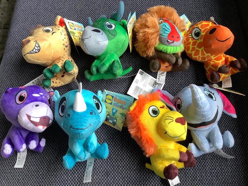 Lidl Safari dieren mini’s € 2,50 per stuk, Verzamelen, Supermarktacties, Lidl, Ophalen of Verzenden