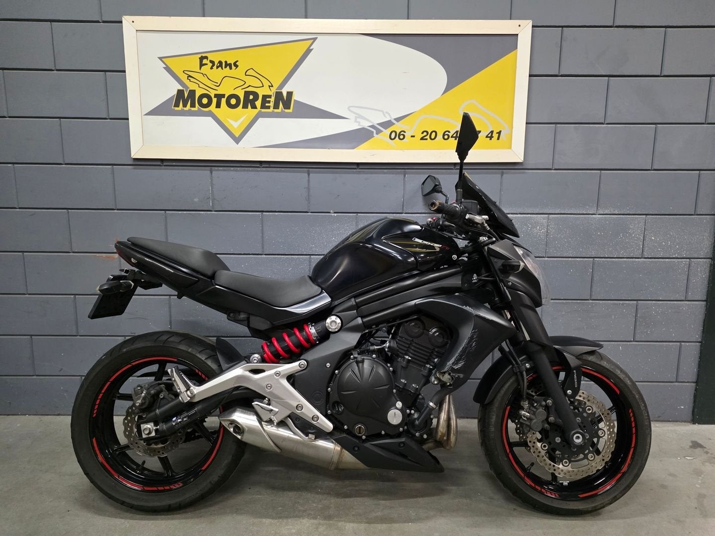 KAWASAKI ER 6 N ABS bj 2014 lichte rijdbare schade, Motoren, 649 cc, Onbekend, KAWASAKI, Onbekend