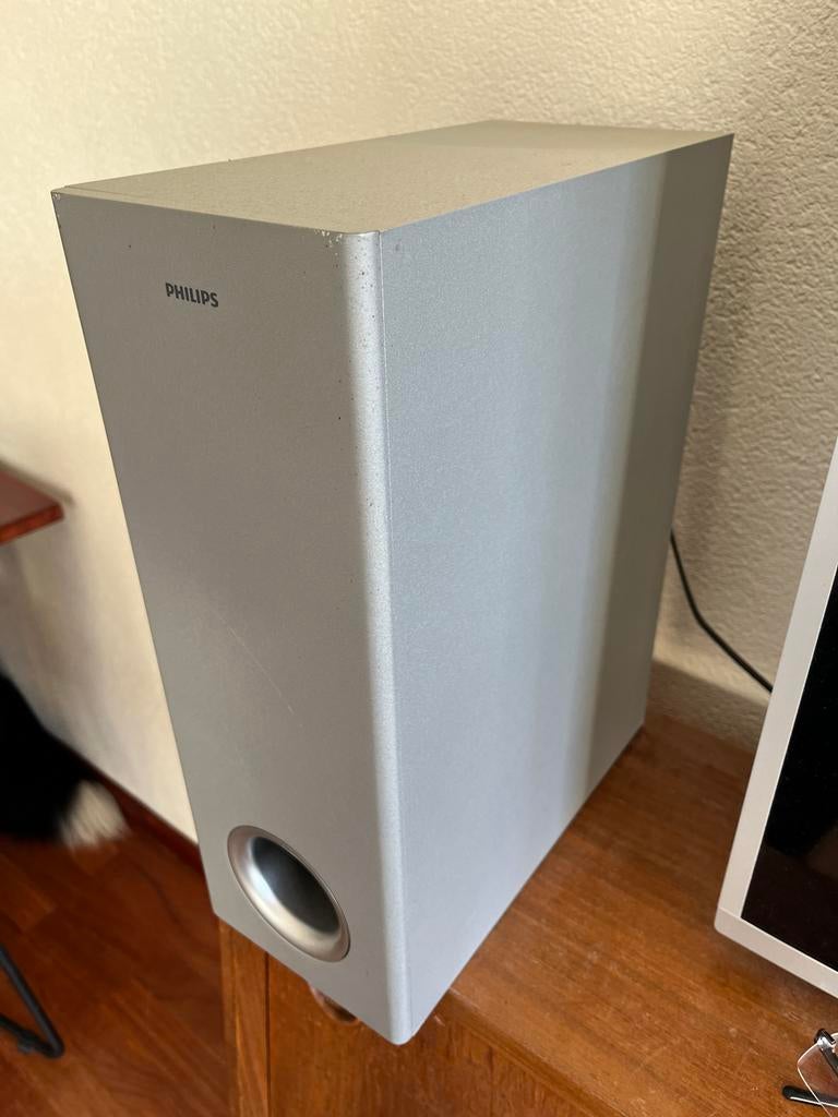 Philips draadloze subwoofer HTL 3325/10 werkend?, Audio, Tv en Foto, Luidsprekers, Philips, Gebruikt, Subwoofer, Ophalen of Verzenden