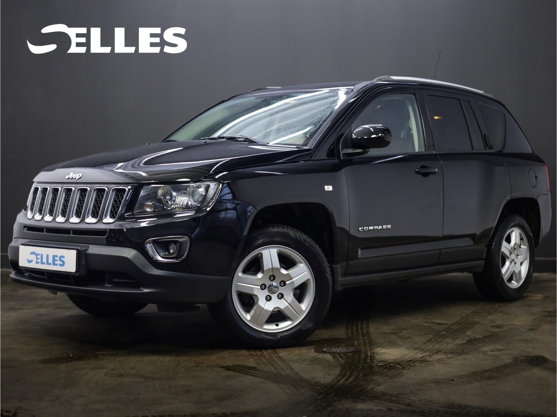 Jeep Compass 2.0 North Business Edition | Navigatie | Camera, Auto's, Jeep, 1998 cc, Gebruikt, Zwart, Handgeschakeld