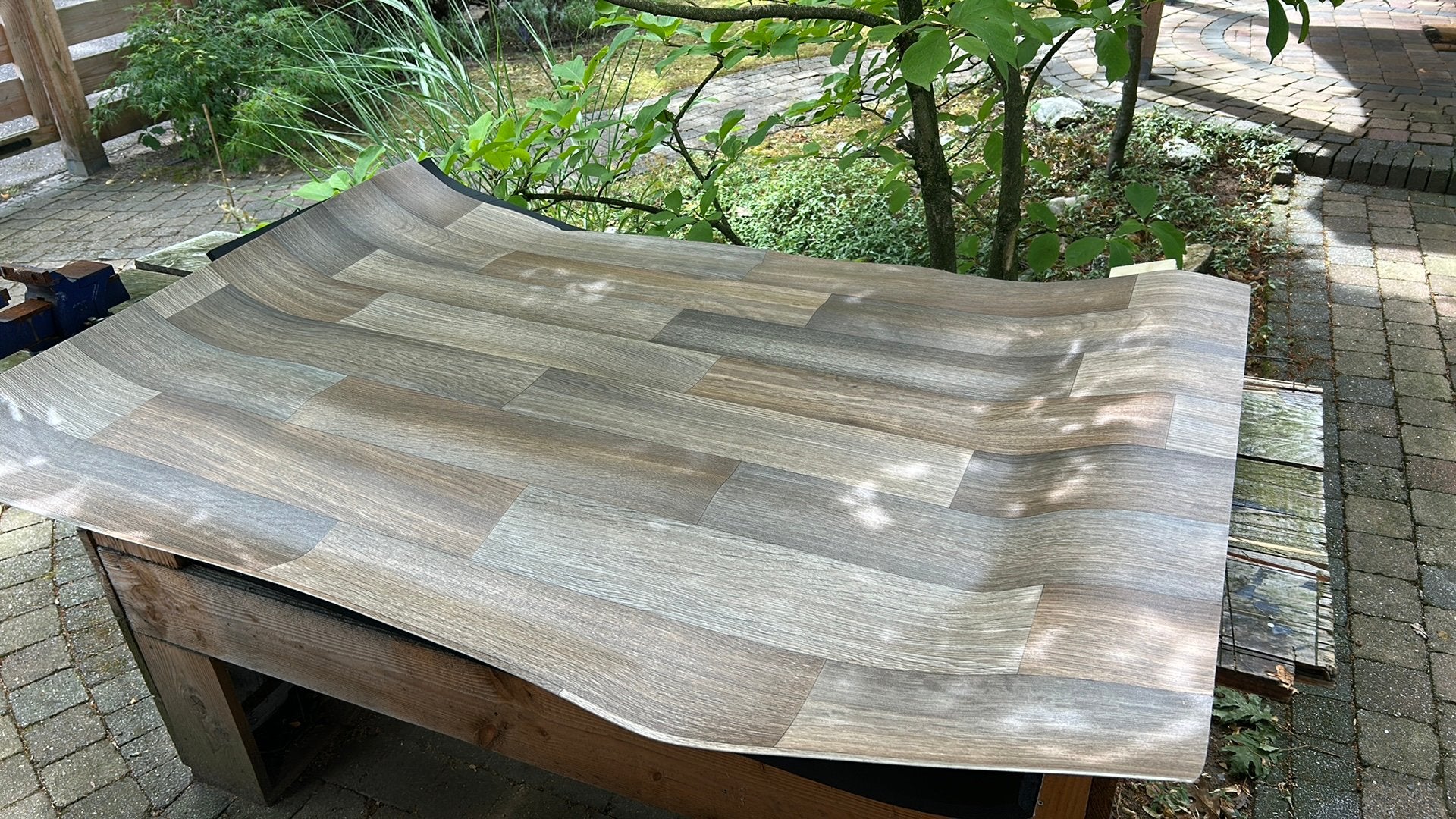 Restpartij pvc vloer zeil, Ophalen, Kunststof, Gebruikt, 50 tot 150 cm