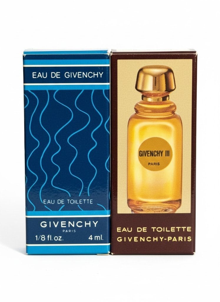 Vintage parfum miniature Eau de Givenchy & Givenchy 3, Ophalen of Verzenden, Nieuw