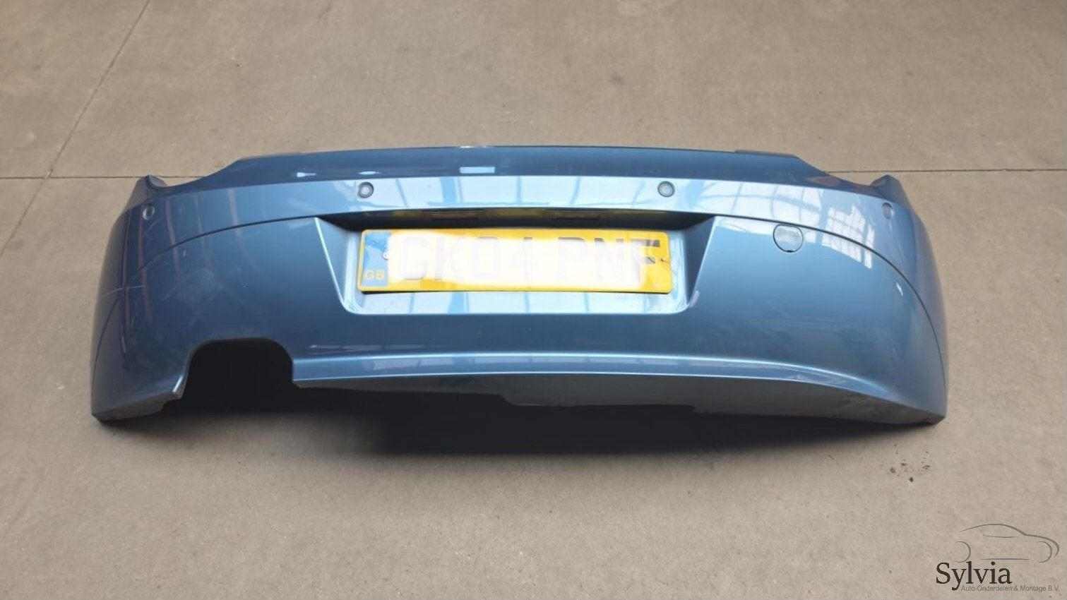 Achterbumper BMW Z4 E85 Maladivenblauw II met. A15 155112705, Gebruikt, -, -, Ophalen of Verzenden