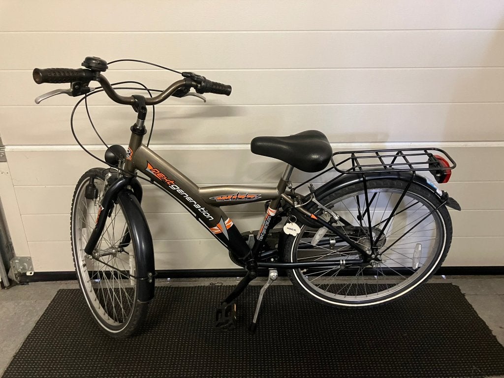 Jongensfiets, Ophalen, Terugtraprem, Gebruikt, Alpino