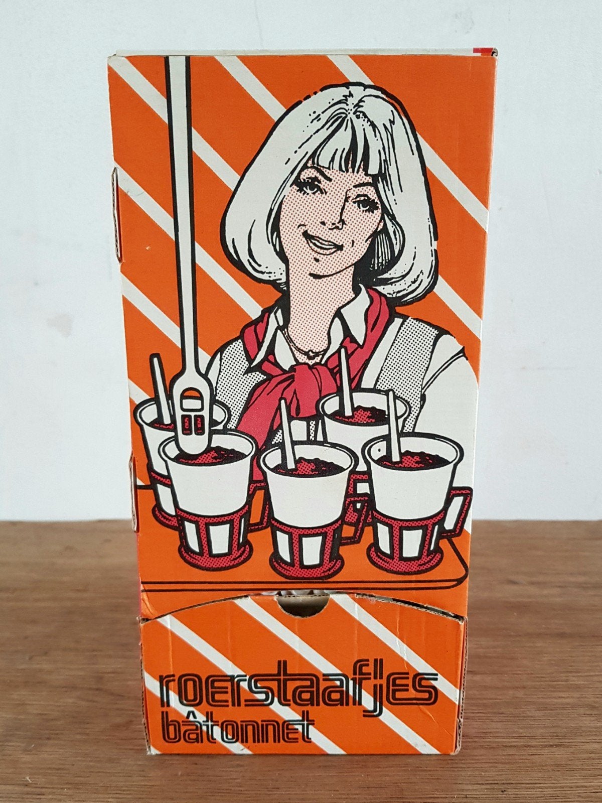 Depa roerstaafjes verpakking (+ inhoud) vintage jaren 80, Verzamelen, Ophalen of Verzenden, Huis en Inrichting