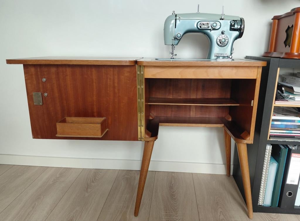 Vintage Melson Naaimachine Jaren '60 - Uitstekende Staat, Ophalen