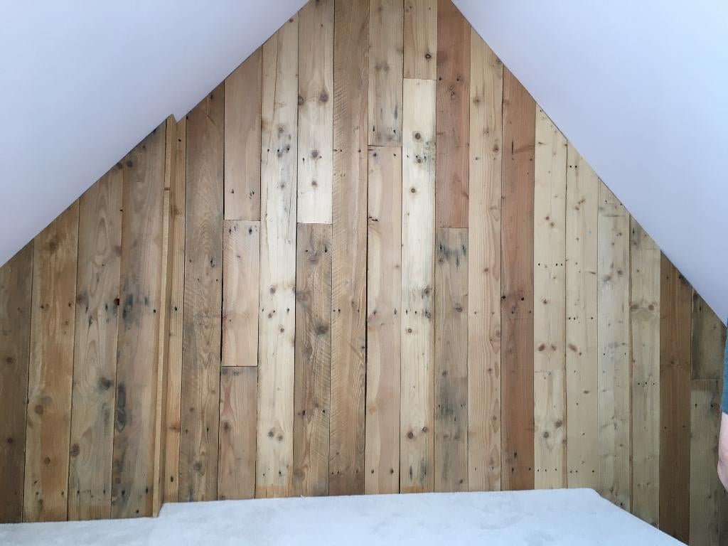 Sloophouten planken, voor vloeren, wanden, plafond, Ophalen, 30 cm of meer, Gebruikt, 50 tot 150 cm
