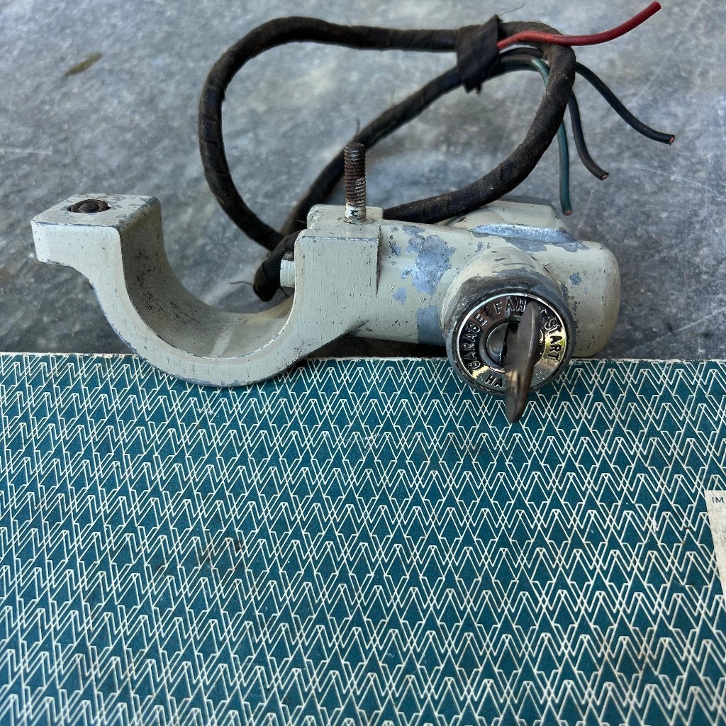 VW Stuurslot Kever Karmann Ghia Ivory Neimann Accessoire, Ophalen of Verzenden, Gebruikt