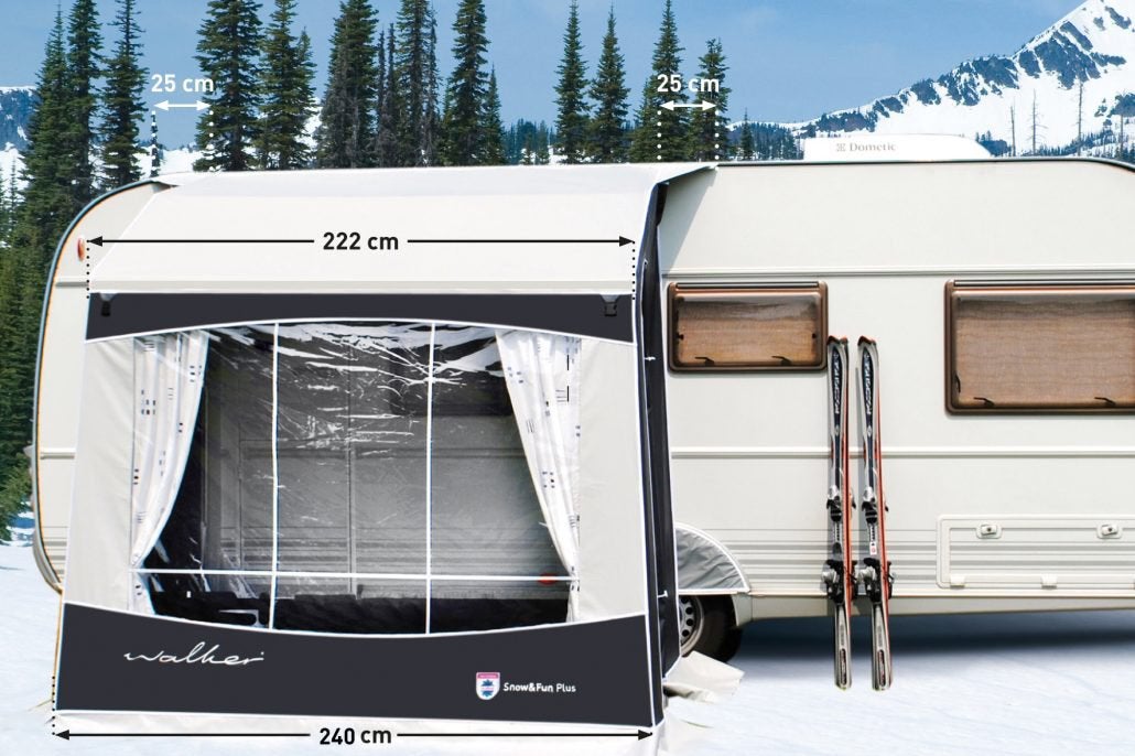 Walker Snow & Fun, Caravans en Kamperen, Voortenten en Luifels, Ophalen, Zo goed als nieuw