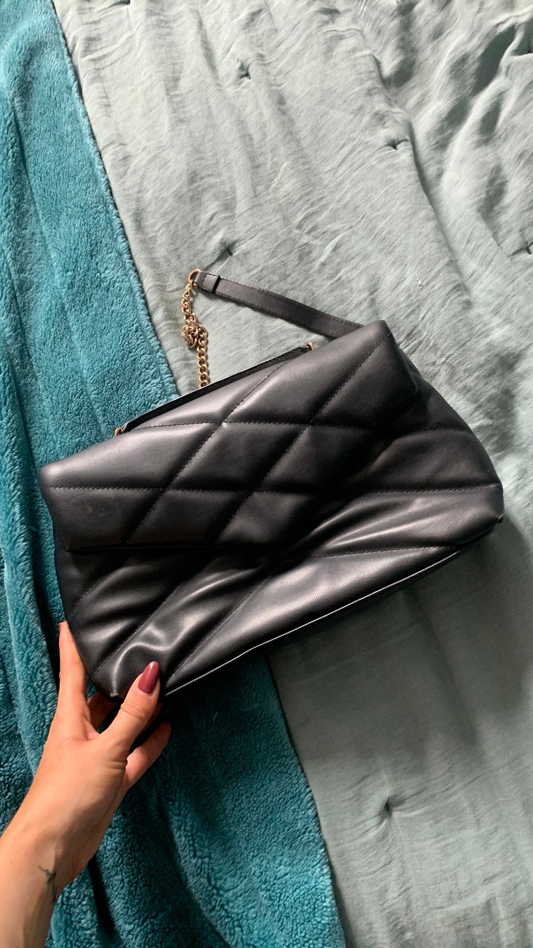 H&m bag, Ophalen of Verzenden, Zo goed als nieuw, Zwart