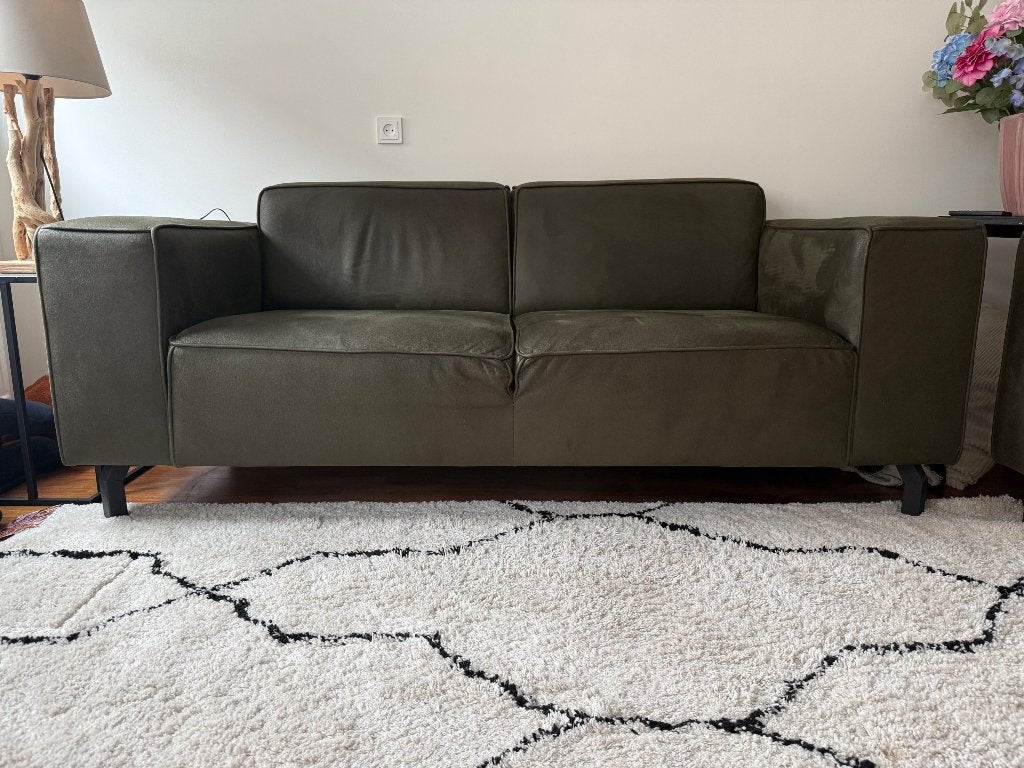 Tweezitsbanken, Huis en Inrichting, Ophalen, Gebruikt, Minder dan 75 cm, Tweepersoons