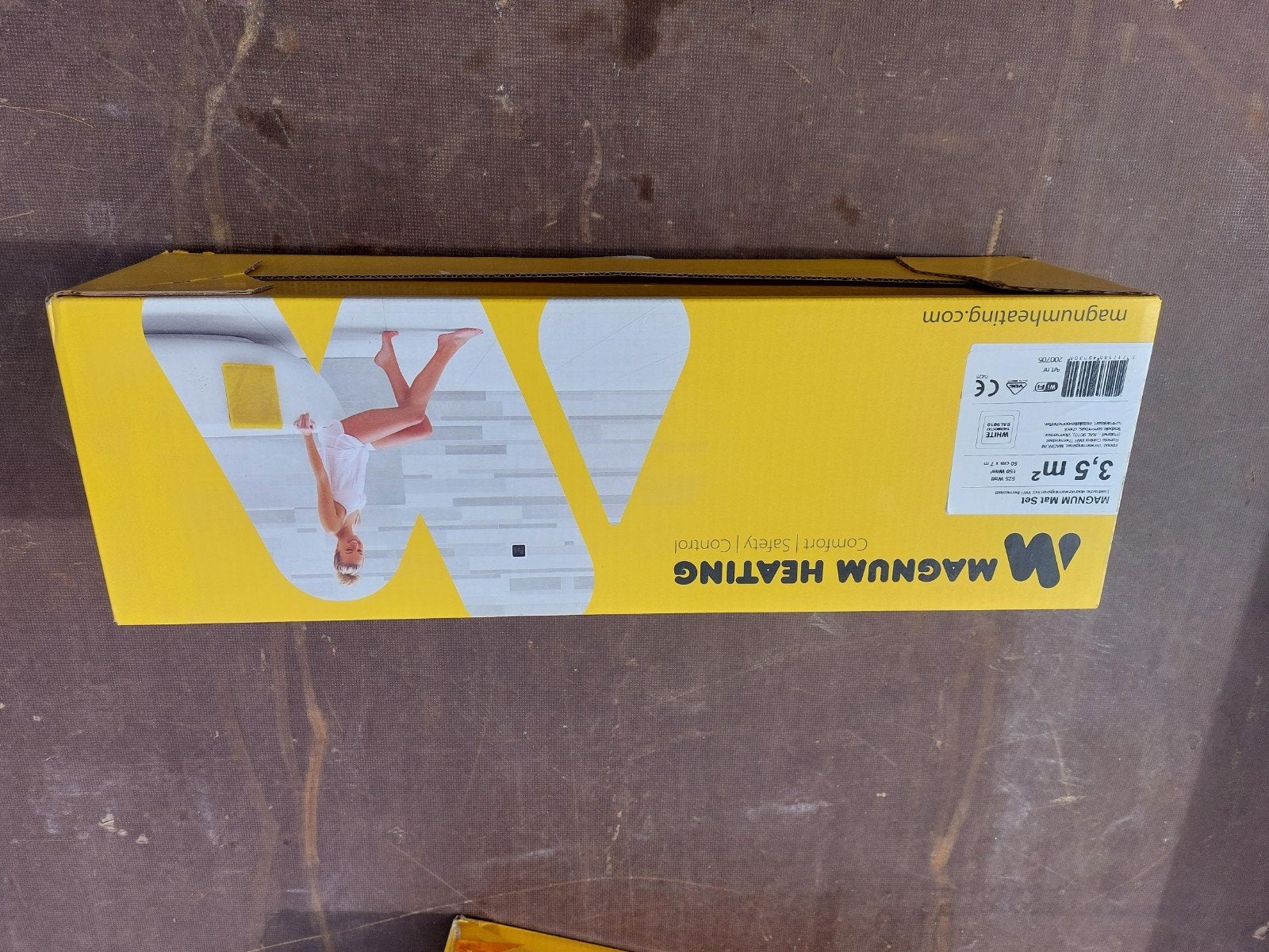 MAGNUM vloer verwarming 3.5 m2 Nieuw, 500 tot 800 watt, Minder dan 30 cm, Overige typen, Nieuw