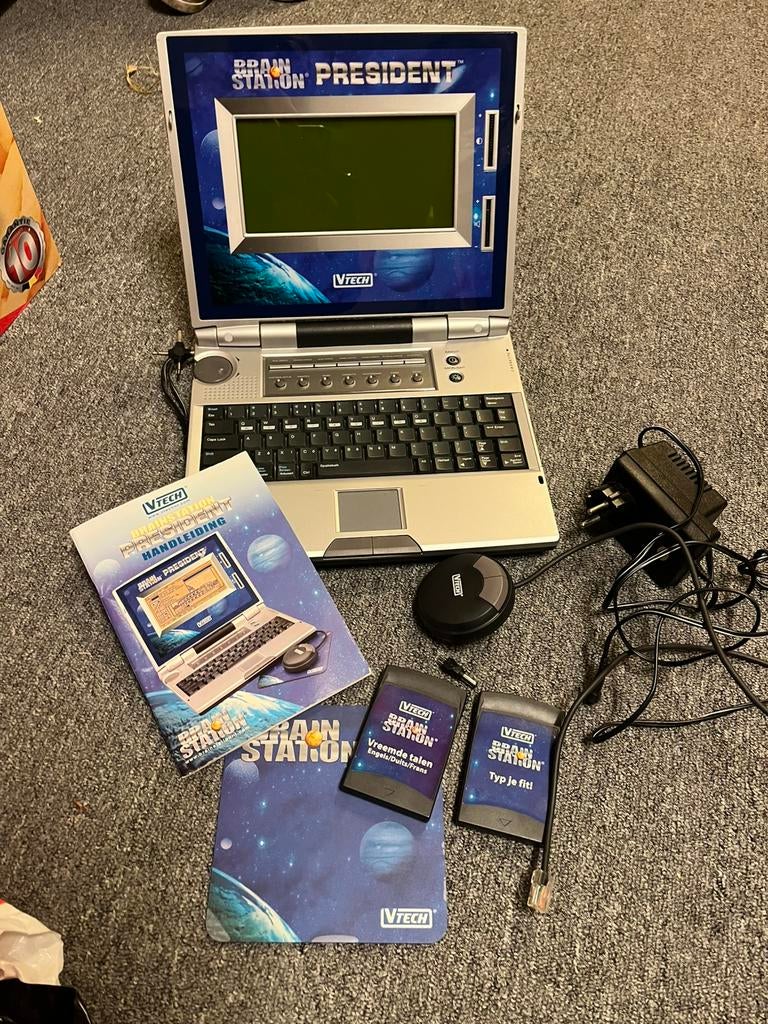 VTech BrainStation 9009 CXL educatieve laptop, Kinderen en Baby's, Speelgoed | Vtech, Ophalen of Verzenden, Zo goed als nieuw