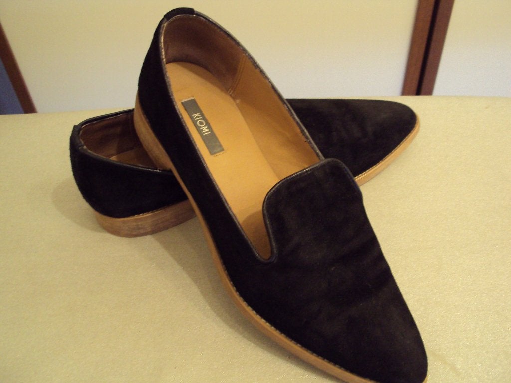 Kiomi platte schoenen / instappers / 38  1/2  -  zwart, Kleding | Dames, Schoenen, Kiomi, Ophalen of Verzenden, Zo goed als nieuw