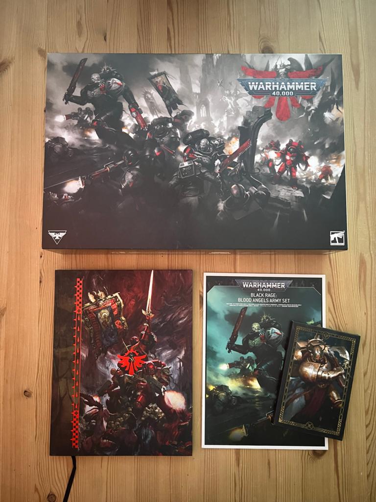 Warhammer 40K Blood Angels Army Set + Codex (nieuw op sprue), Ophalen of Verzenden, Nieuw, Warhammer 40000, Figuurtje(s)